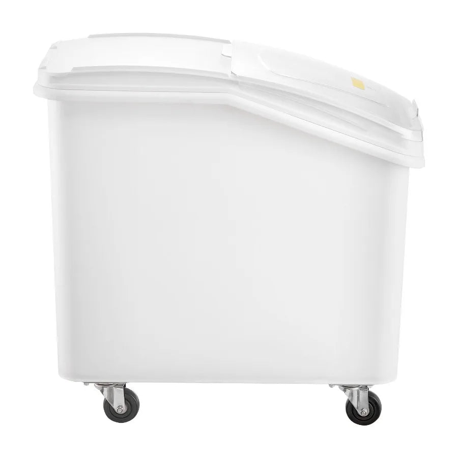 21Gallon/80L Large Rice Storage Container for Kitchen Ingredients Grain Cereal Flour Airtight Pet Food Dispenser Bin with Wheel