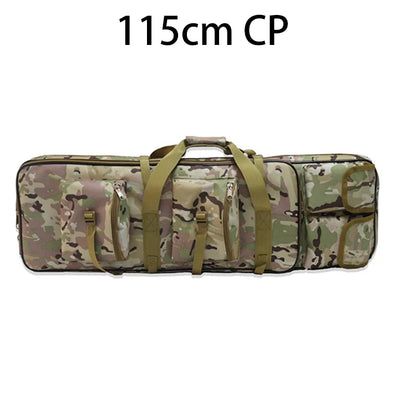 80/95/115cm Tactical Double Gun Case, Rifle Case, Padded Rifle Storage Backpack Integrated Pistol and Magazine Storage
