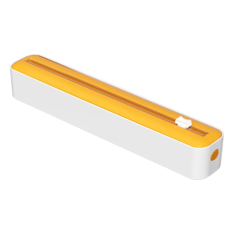 Multi-functional kitchen sealing tool, plastic packaging cutter suitable for cling film, aluminum foil, baking paper, wax paper