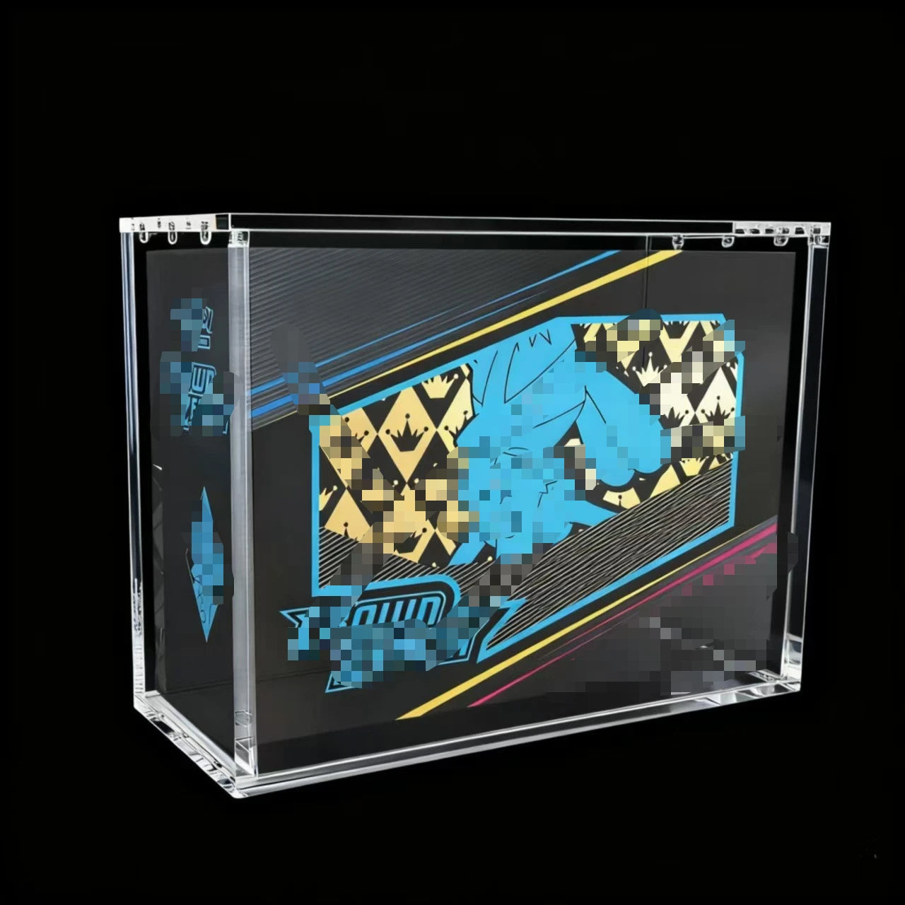 Acrylic Magnetic Display Box FOR POKE ETB Series ETB PLUS BOOSTER Transparent Protection