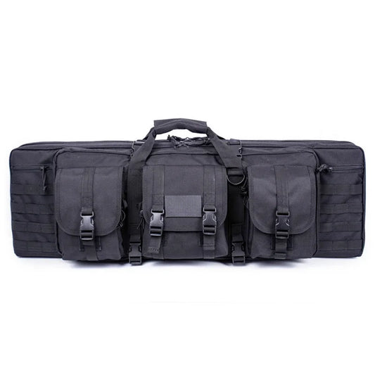 Tactical Double Rifle Gun Case Hunting Shooting Padded Shotgun Storage Backpack Pistol and Magazine Storage Bag