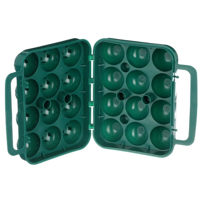 One Dozen Egg Carrier Plastic Food Storage Containers