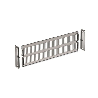Drawer Divider Adjustable Length from 28 to 53.5 cm, Kitchen Storage, Organiser, Plastic, Clear,