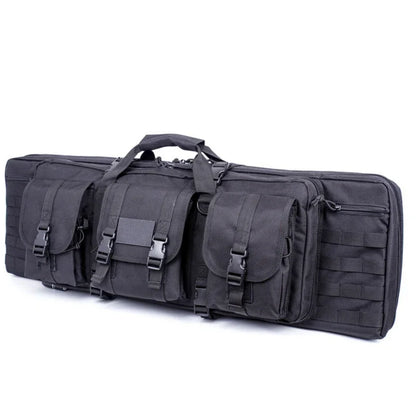 Tactical Double Rifle Gun Case Hunting Shooting Padded Shotgun Storage Backpack Pistol and Magazine Storage Bag