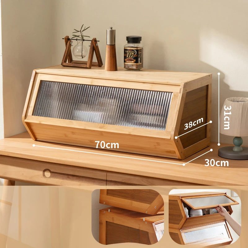 Vintage Bamboo Dresser: Rustic Multi-drawer Organizer for Bedroom/living Room/hallway
