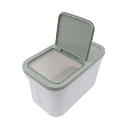 Airtight Rice Storage Container 22 Lbs Food-Grade PP Grain Dispenser with Measuring Cup for Rice Beans Flour & Dry Food