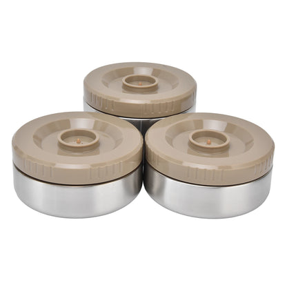 3 Layer Vacuum Insulated Barrel 2000ml 304 Stainless Steel Vacuum Insulation Lunch Box