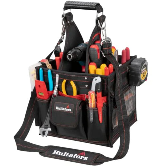 Work Gear HT5582 Electrical/Maintenance Tool Carrier 23 Pockets Heavy Duty Ballistic Polyester Tool Bag