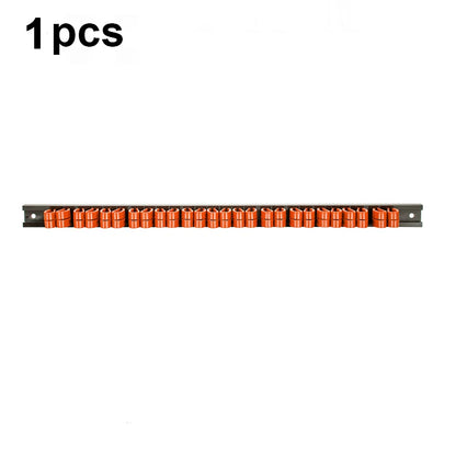 1/2PCS Screwdriver Organizer and Wrench Organizer Hand Tool Holder Plastic Rail Wrench Hanger with Clips