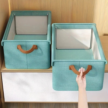 2/4pc Clothes Organizer Pants Sweater Storage Cabinets Drawers Organizer Jeans Storage Box Wardrobe Clothes Storage Organizers