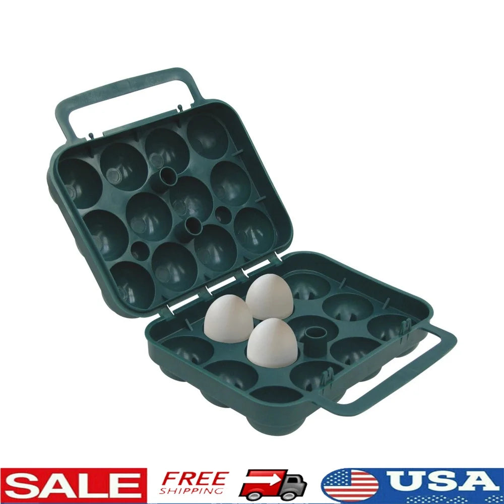 One Dozen Egg Carrier Plastic Food Storage Containers