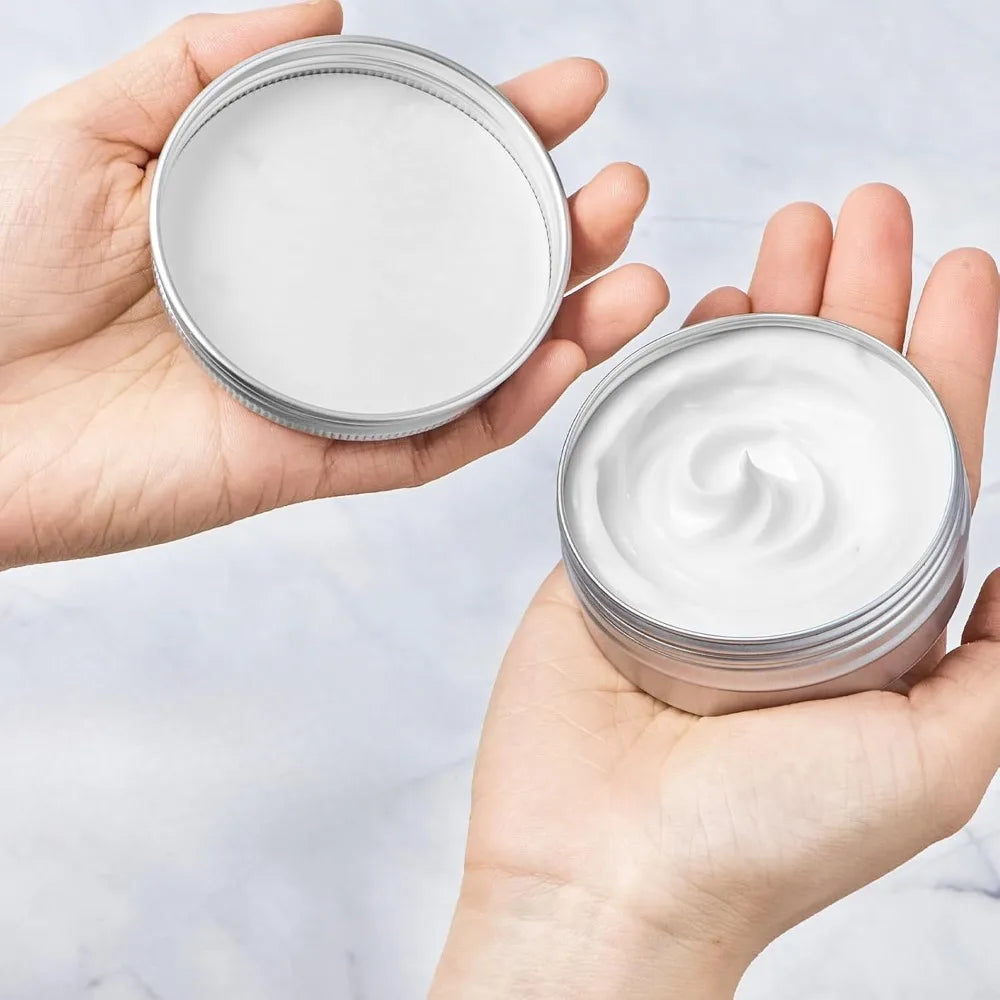 24PCS Screw Top Round Aluminum Tin Cans Jar Containers with Screw Cap for Lip Balm Cosmetic Candles Salve Make Up Eye Shadow