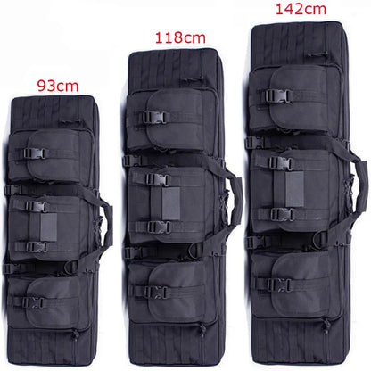Tactical Double Rifle Gun Case Hunting Shooting Padded Shotgun Storage Backpack Pistol and Magazine Storage Bag