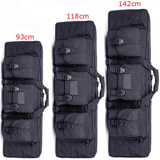 Tactical Double Rifle Gun Case Hunting Shooting Padded Shotgun Storage Backpack Pistol and Magazine Storage Bag