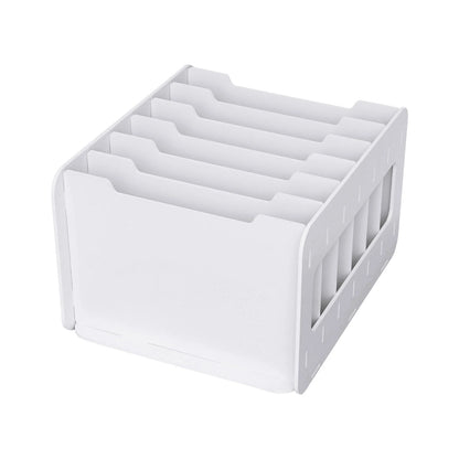 7 Tier Desktop Organizer Paper File Holder Document Storage Rack Office Home NEW