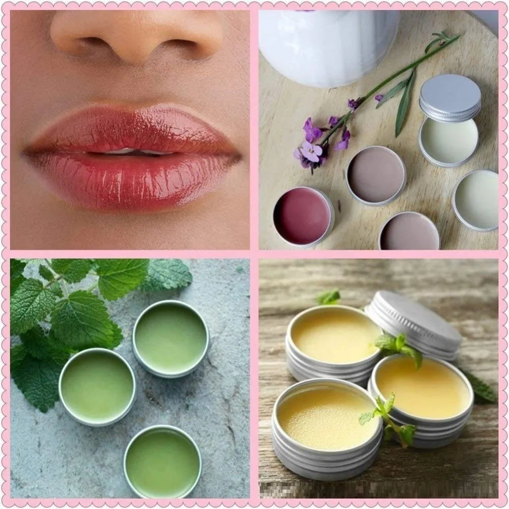 24PCS Screw Top Round Aluminum Tin Cans Jar Containers with Screw Cap for Lip Balm Cosmetic Candles Salve Make Up Eye Shadow