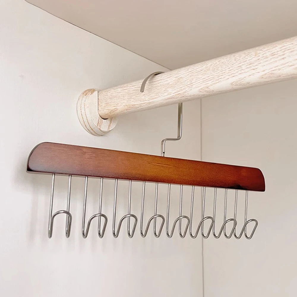 Pack Bra Hanger Belt Hanger for Closet with 8 Metal Hooks Tank Top Hanger Space Saving Tie Rack for Men Closet Organizers