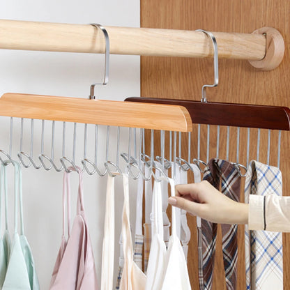 Pack Bra Hanger Belt Hanger for Closet with 8 Metal Hooks Tank Top Hanger Space Saving Tie Rack for Men Closet Organizers