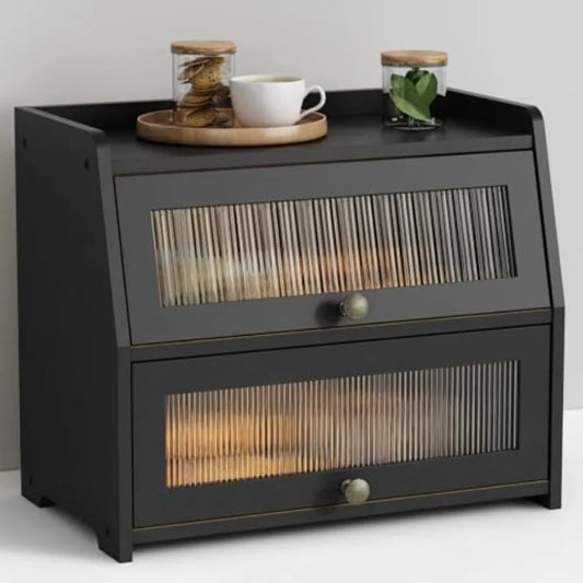 Large Bread Box for Kitchen Countertop Farmhouse Breadbox