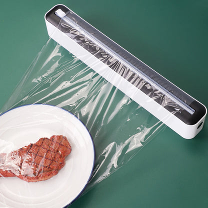 Multi-functional kitchen sealing tool, plastic packaging cutter suitable for cling film, aluminum foil, baking paper, wax paper