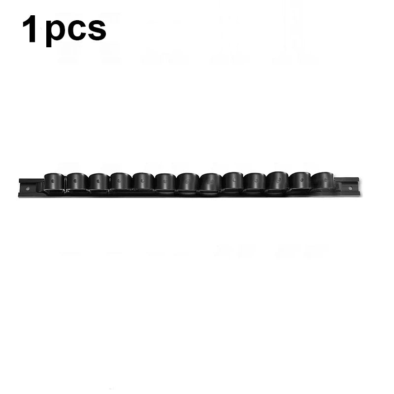 1/2PCS Screwdriver Organizer and Wrench Organizer Hand Tool Holder Plastic Rail Wrench Hanger with Clips