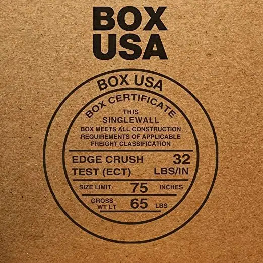 18x18x18 Double Wall Corrugated Boxes with Handoles, Pack of 10 for Shipping, Moving, Storage