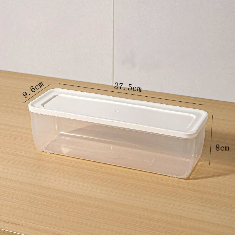 Reusable Small Freezer Storage Containers Stackable Airtight Spice Jars Food Sealing Boxes Kitchen Fridge Organizer and Pantry