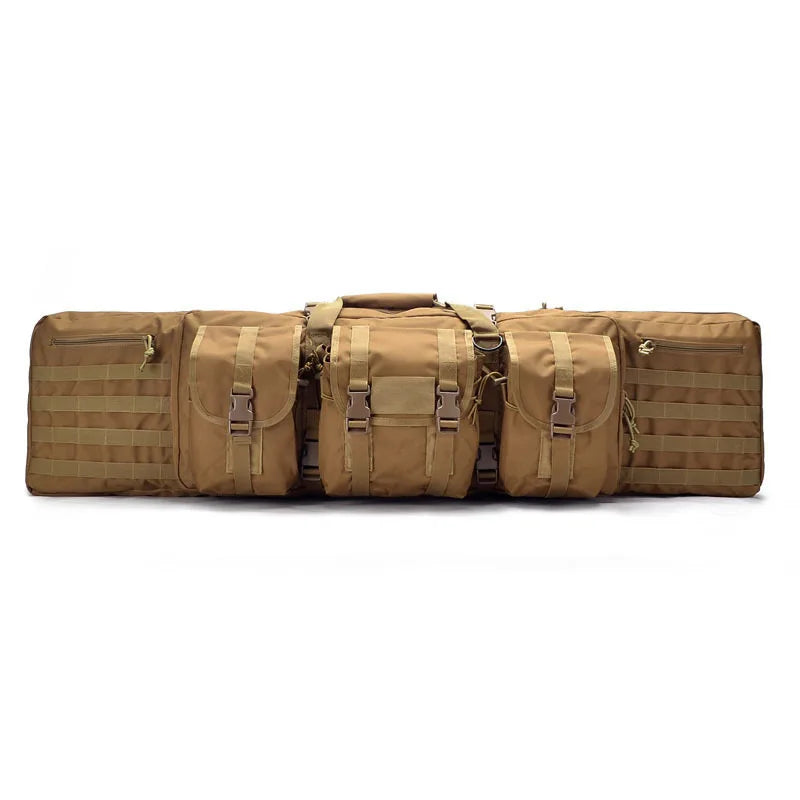 Tactical Double Rifle Gun Case Hunting Shooting Padded Shotgun Storage Backpack Pistol and Magazine Storage Bag