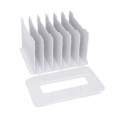 7 Tier Desktop Organizer Paper File Holder Document Storage Rack Office Home NEW