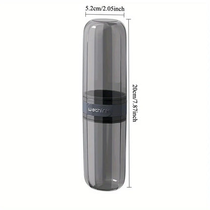 1PC Toothbrush Travel Containers Transparent Portable Toothbrush Case Outdoor/business Trip/travel Acessories