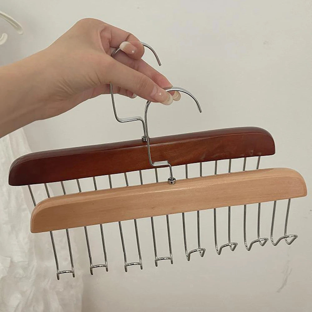 Pack Bra Hanger Belt Hanger for Closet with 8 Metal Hooks Tank Top Hanger Space Saving Tie Rack for Men Closet Organizers