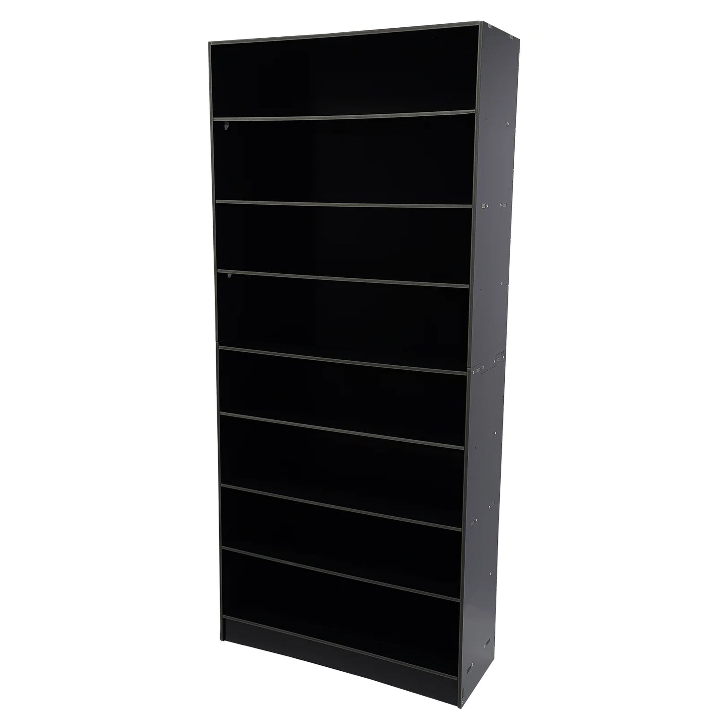 80cm Shoe Organizer 8 Tiers Shoe shelf Shelves Organizers Storage Cabinet White/Black For Storing Shoes, Trainers, sandals