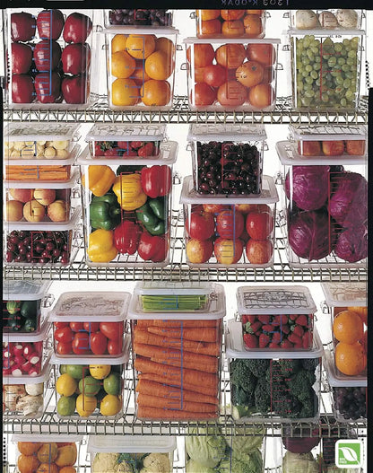 Clear Square Food Storage Container 22 Quart for Kitchen, Sous Vide, Meal Prep - Durable & Space Saving