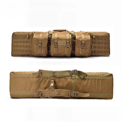 Tactical Double Rifle Gun Case Hunting Shooting Padded Shotgun Storage Backpack Pistol and Magazine Storage Bag
